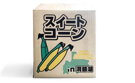 約10kg!北海道洞爺湖町産スイートコーンめぐみゴールド2Lサイズ(20～22本)　※2024年8月20日頃より順次出荷