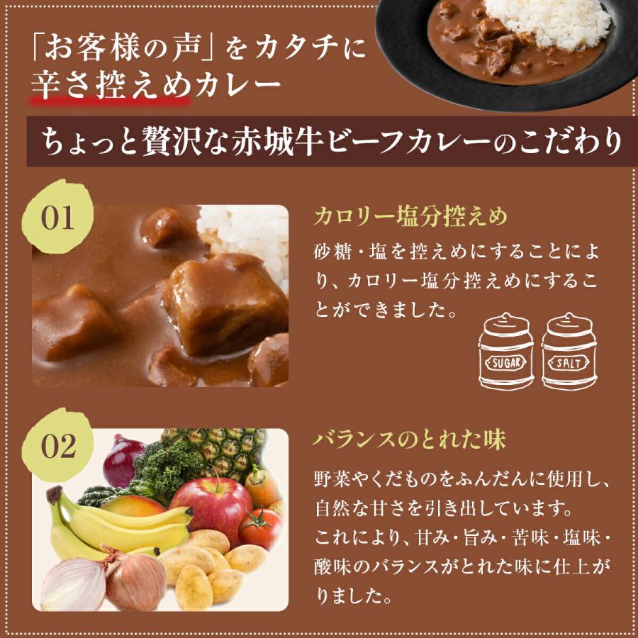 ギフト 2023 レトルト カレー 赤城牛 ビーフカレー 選べる 5個 セット 甘口 中辛 辛口 詰め合わせ 送料無料