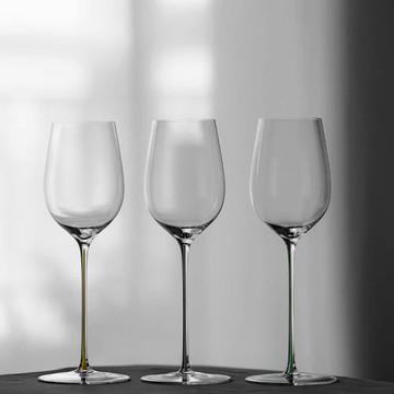 專業雷司令酒杯Riedel平替彩色水晶白葡萄酒杯紅酒杯家用葡萄酒杯