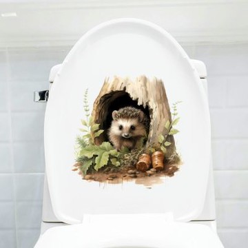 【MR.ZAKKA】創意萬用裝飾貼紙-動物主題 森林樹洞動物 A款 居家空間布置 DIY可移式壁貼 無痕壁貼 牆貼