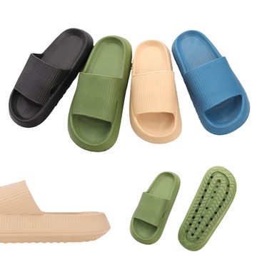 333家居鞋館 知性休閒厚底拖鞋