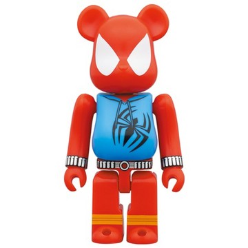 AirRoom 全新正品現貨 BE@RBRICK SCARLET SPIDER 1000% 紅 蜘蛛人 公仔 庫柏力克熊