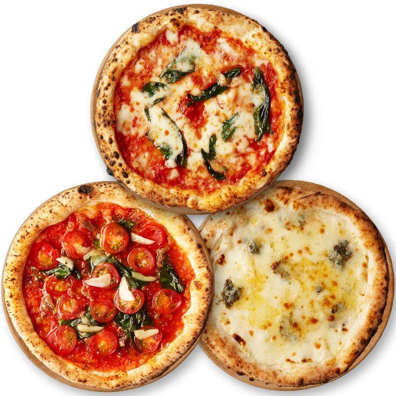 ナポリピッツァお試しセット3枚 冷凍ピザ サルバトーレ Pizza Salvatore Cuomo