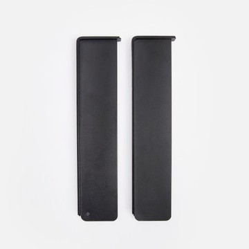 PALETTE鐵製烤漆推車分隔板x2入 瑪瑙黑