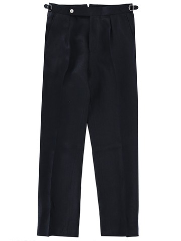 boss pantalone sartoriale con pieghe
