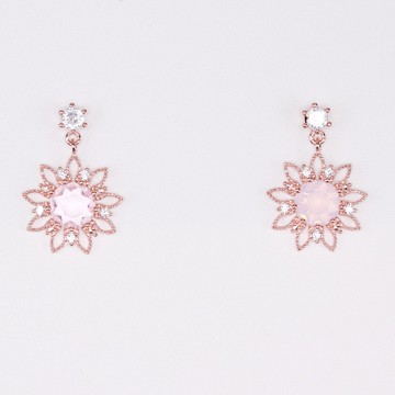 【小Ken先生】韓風｜斑斕太陽花｜耳環｜可改夾式