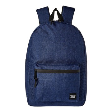 Herschel Settlement 大型 高階 Aspect 深藍 混黑色 網狀布 筆電夾層 帆布 後背包 現貨
