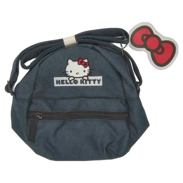 Kiiwi O KT 雙層輕便斜背包 Hello Kitty  藍色  18 x 8 x 18cm
