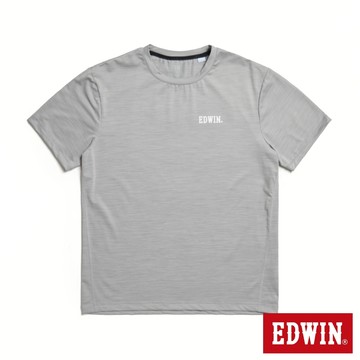 EDWIN 男款 COOL FLEX 運動短袖T恤(麻灰色)