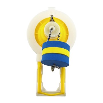 Elephant Waters 沐象 簡易型二段式馬桶省水器 省水50%以上 使用抗老化材質 平面/弧形水箱都適用  黃色  157g  黃色 + 黃色