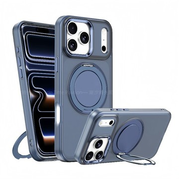 360°旋轉二代支架磁吸殼 適用於 蘋果 iPhone 18 17 16 15 14 13 12 Pro max 防摔殼