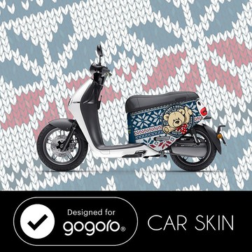 SweetDevil 原創設計 防刮車套 熊毛線 Gogoro/Aeon/PGO/eReady