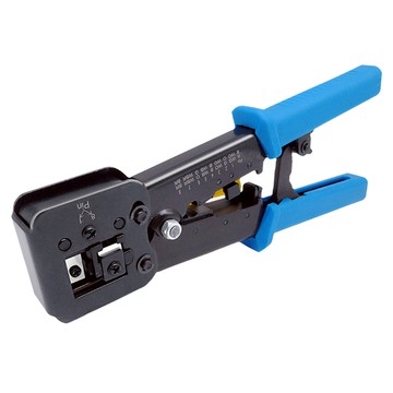 Neon 台灣霓虹 穿透式網線壓線鉗 高碳鋼材質 堅固耐用 剪線/剝線/壓線三合一  1個