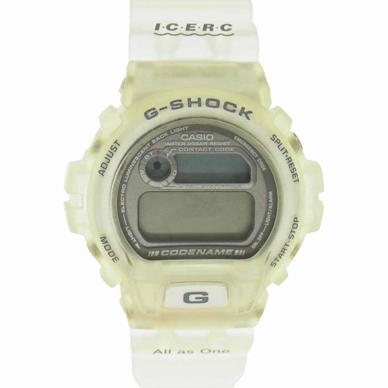 G-SHOCK ジーショック DW-6910K-8BT 1997 6th イルカクジラモデル イルクジ クリア系【美品】【中古】 |  LINEブランドカタログ