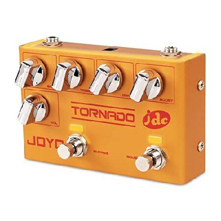 JOYO Overdrive Effect Pedal Dual Channel with Independent Footswitch for Electric Guitar JDC Signature (TORNADO R-21)