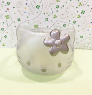 【震撼精品百貨】Hello Kitty 凱蒂貓~凱蒂貓 HELLO KITTY 車用杯架-透明大頭