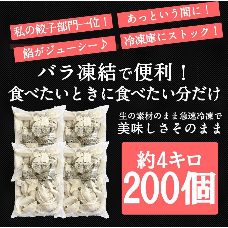 餃子 取り寄せ 送料無料 業務用 冷凍 生餃子 国産素材 時短 お手軽 簡単 大容量 餃子計画 業務用の特製生餃子 200個袋入