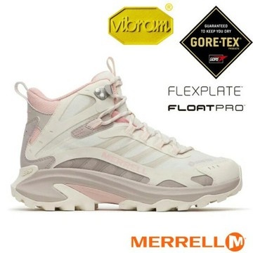 ├登山樂┤MERRELL Moab Speed 2 Mid GTX 女款防水登山健行鞋 粉色 # ML00003463