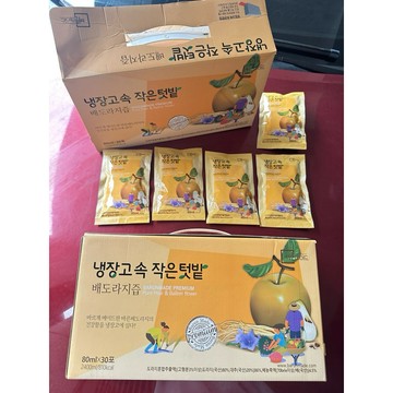 韓國🇰🇷 桔梗&水梨汁 1包80ml  韓國 桔梗水梨汁 (30包入, 2400ml, 1盒)最佳 探病禮盒 緩解喉嚨