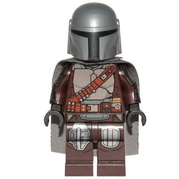 LEGO人偶 SW1135 曼達洛人 The Mandalorian_Silver Beskar Armor