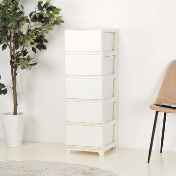 DECONY CEVO 日製五層抽屜櫃-DIY-多色可選 淺灰