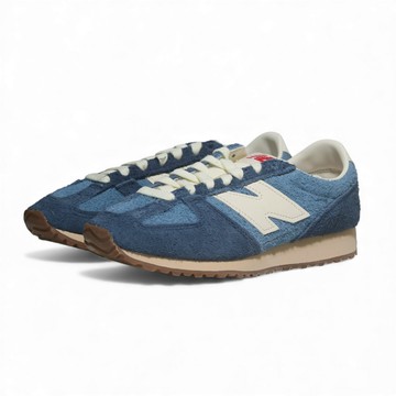 NEW BALANCE 休閒鞋 NB 471 藍色奶油 麂皮 復古鞋 男女 U471PSB