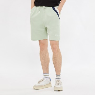 Hang Ten- 雙面布撞色線條短褲-男(薄荷綠)