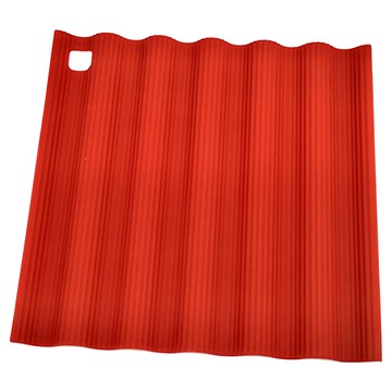 SUNCRAFT 川嶋隔熱墊 - 耐熱200度，可用於熱鍋墊、杯墊、餐墊  紅色  1個