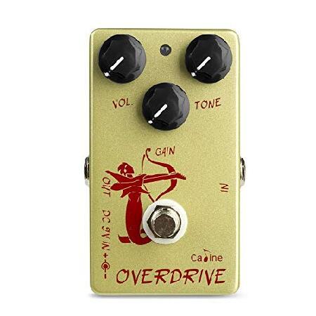 Caline Overdrive Guitar Effects Pedal Guitar Distortions Pedal Metal True Bypass Golden CP-99