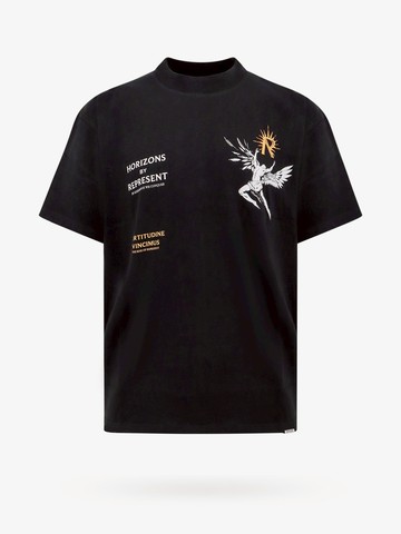 Cotton t-shirt with icarus print - REPRESENT - gender_Man