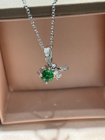 18k金沙佛萊寶石墜