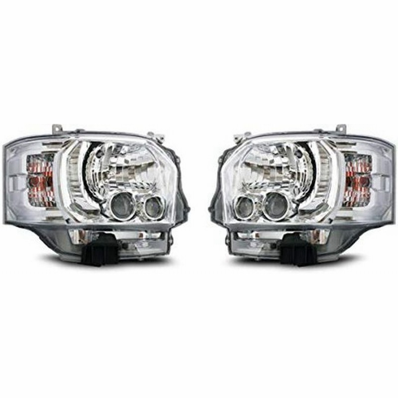 ハイエース レジアスエース 0系 4型 5型 6型 Ledヘッドライト 純正オプションタイプ 左右セット4型 6型 H4ハロゲン車用 通販 Lineポイント最大get Lineショッピング