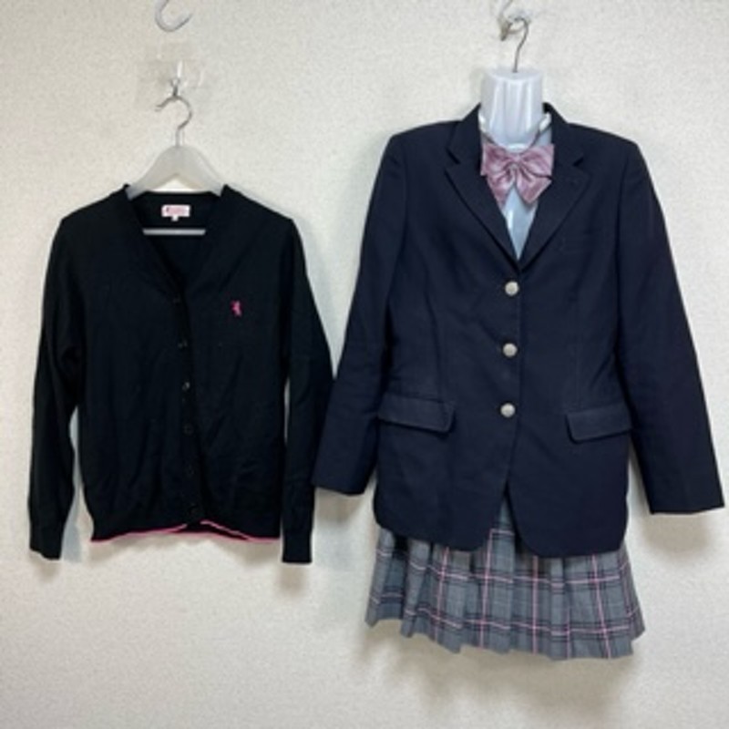 千葉県 クラーク記念国際高等学校 女子制服 3点 sf011694 - コスプレ衣装