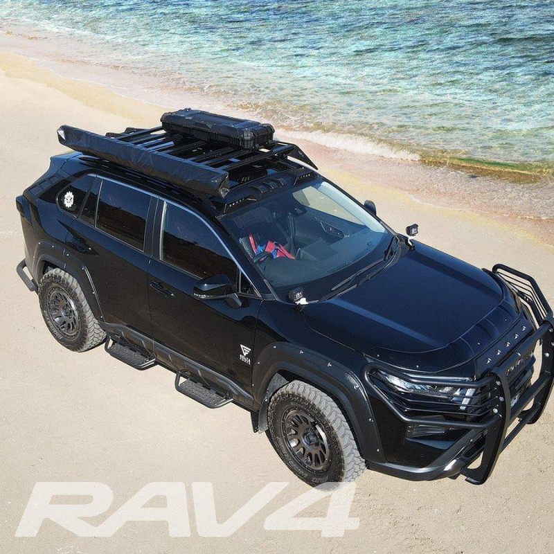 RAV4 50系 PHV カスタム パーツ サイドステップ ランニングボード ナーフタンプ バー アドベンチャー オフロードパッケージ アクセサリー  LINEショッピング