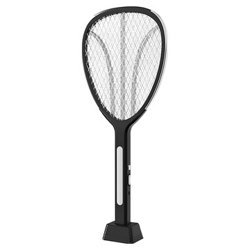 OMG 2合1立式手持雙用大網面紫光電蚊拍  55.6 x 23 x 4cm  黑色