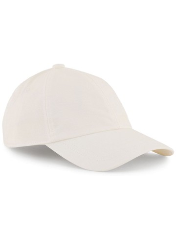 Emporio Armani - twill-weave cotton cap - men - Cotton - One Size - Neutrals