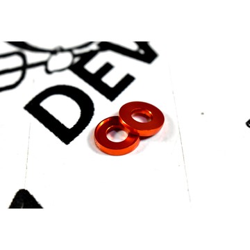 ZOO | 鋁合金墊片 墊片 彩色墊片 M6 6MM 橘色