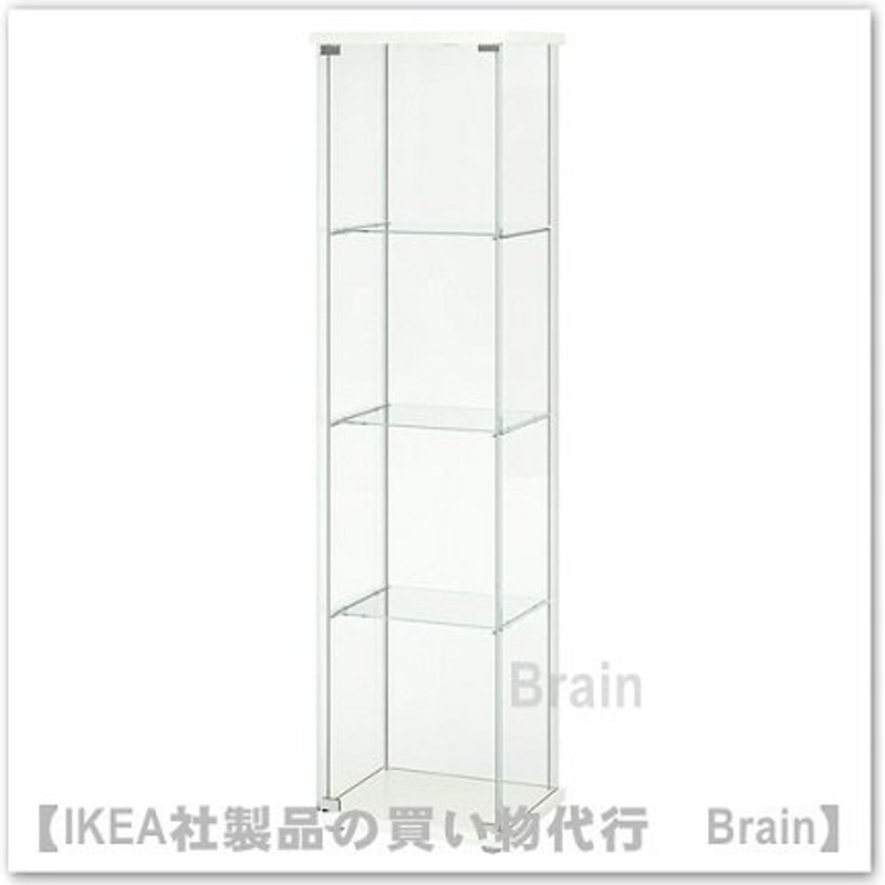 ＩＫＥＡイケア DETOLF/デトルフ ガラス扉キャビネット43x163 cm ホワイト（203.540.43/20354043） 通販  LINEポイント最大0.5%GET | LINEショッピング