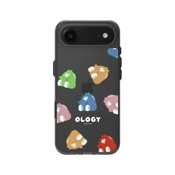 iPhone Air Clear (相機按鈕) 酷墨灰 - 奧樂雞 Ology - 奧樂雞軟糖