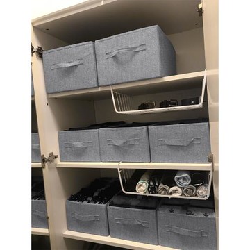 收納箱布藝衣物家用盒子抽屜式衣柜衣服儲物盒神器可折疊整理箱