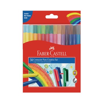 【非庫存商品急單勿下】Faber-Castell 輝柏 彩色連接筆/彩色筆30色 NO.11-300-A (NOD)