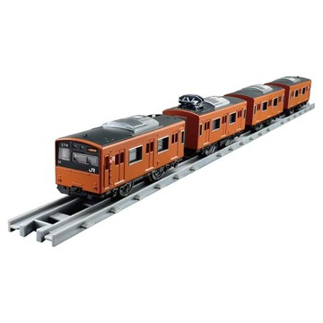 PLARAIL 火車 REAL CLASS 201系火車(橘)