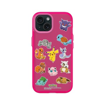 iPhone 15 Clear 粉漾桃 - 寶可夢 Pokemon - 去吧寶可夢