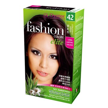 華世~歐絲特植物性染髮劑42號(紫紅色)Irisee Chestnut