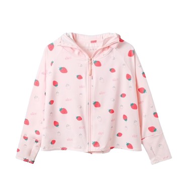 兒童涼感防曬外套 UPF50+ 涼絲綸  2XL  粉色