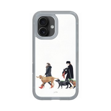 iPhone 16 AirX 流變灰 - Soupy Tang 湯舒皮 - Walking Dogs