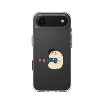 iPhone Air Clear Case（相機按鈕） 透明 - 咻咻熊 XiuXiubear - biu泥