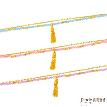 Jcode真愛密碼 流金年華/石英手鍊-雙鍊款