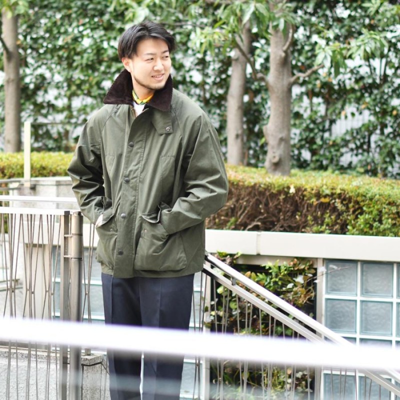 バブアー Barbour ナイロンジャケット ビデイル Bedale 秋 撥水+apple