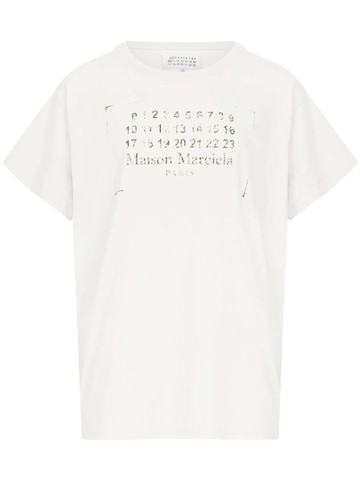 Maison Margiela Logo-Print Cotton T-Shirt